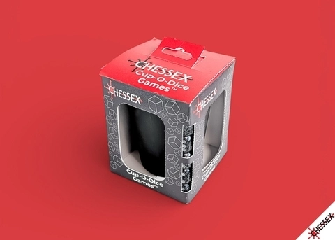 Cup-O-Dice Games - Schwarz