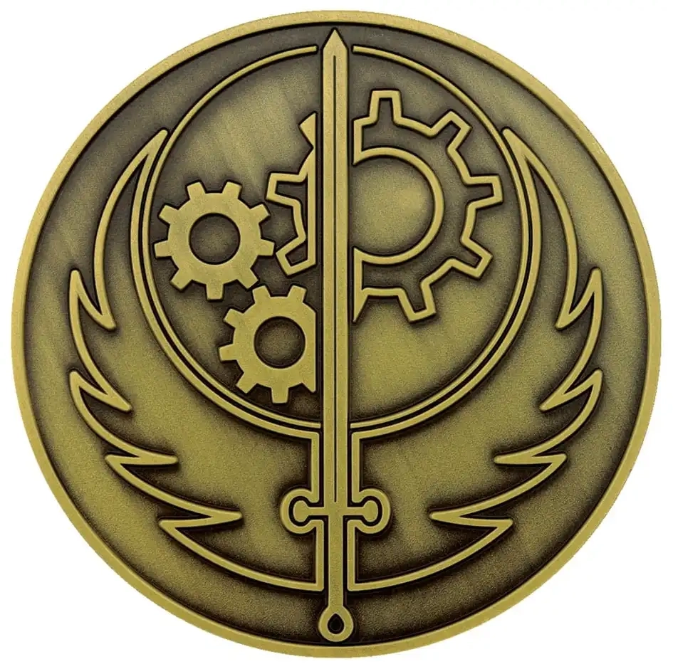 Fallout Brotherhood of Steel Medallion
