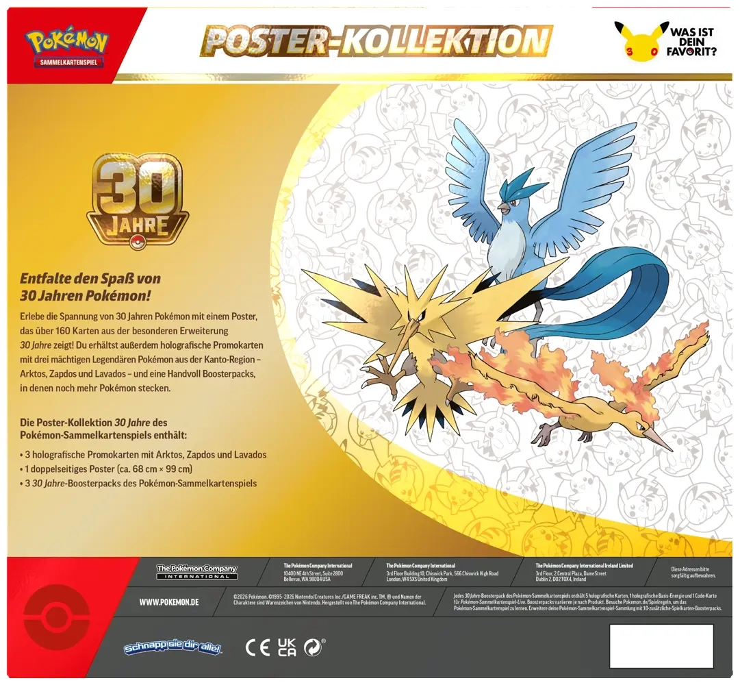 30th Celebration Poster Collection - DE