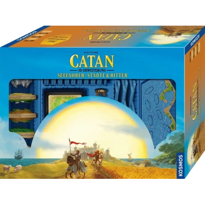 Catan 3D Erweiterung  - Seefahrer + Städte & Ritter