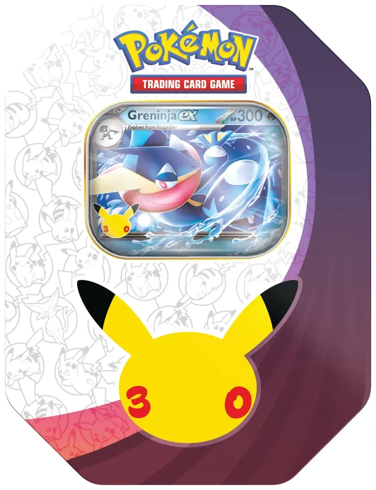 30th Celebration Greninja ex Tin - EN