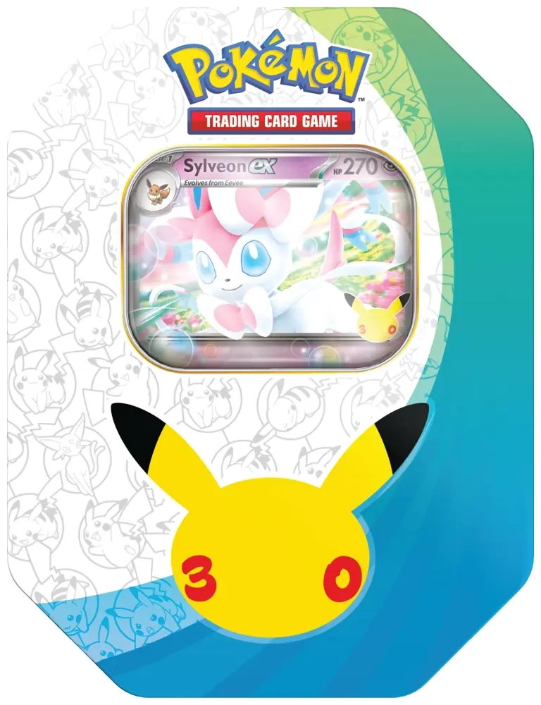 30th Celebration Sylveon ex Tin - EN