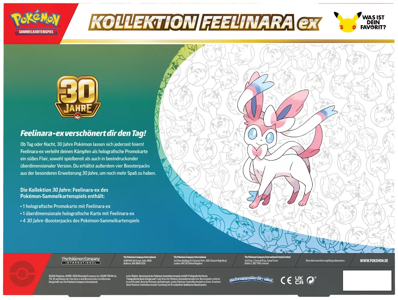 30th Celebration ex Box Feelinara - DE