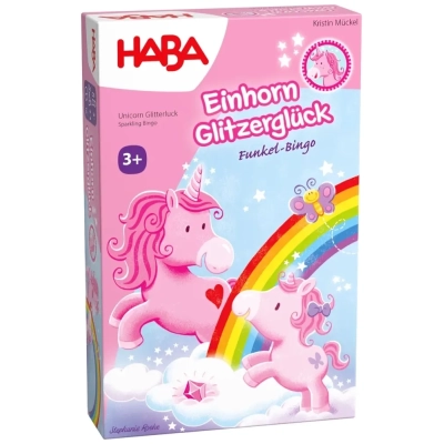 Einhorn Glitzerglück - Funkel-Bingo - DE
