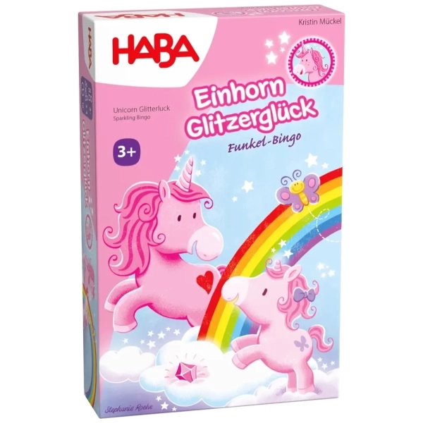 Einhorn Glitzerglück - Funkel-Bingo - DE