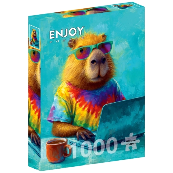 Cooles Capybara