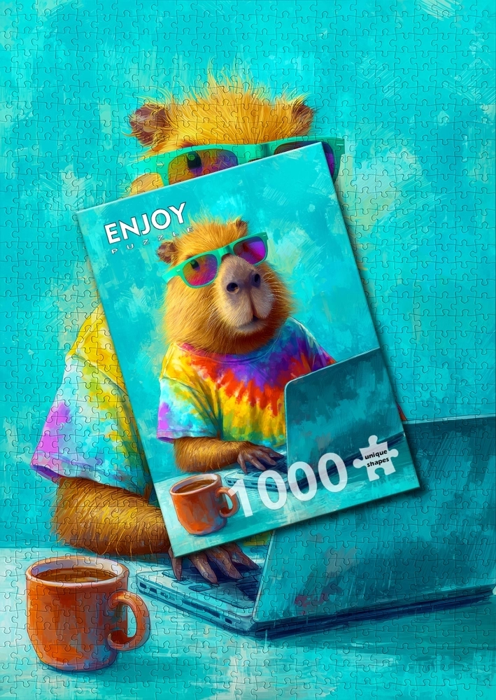 Cooles Capybara