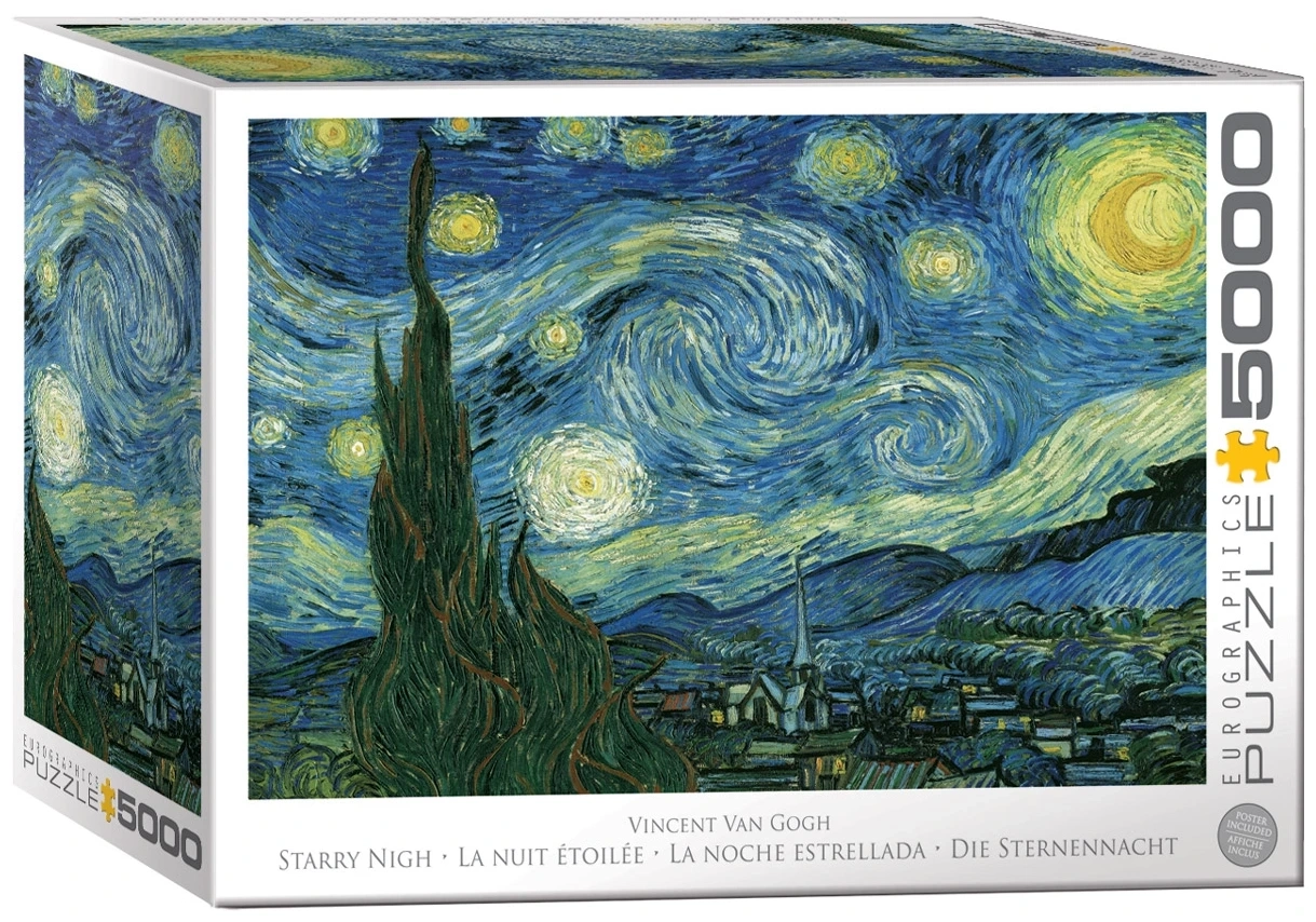 Vincent van Gogh: Sternennacht - 5000 Teile