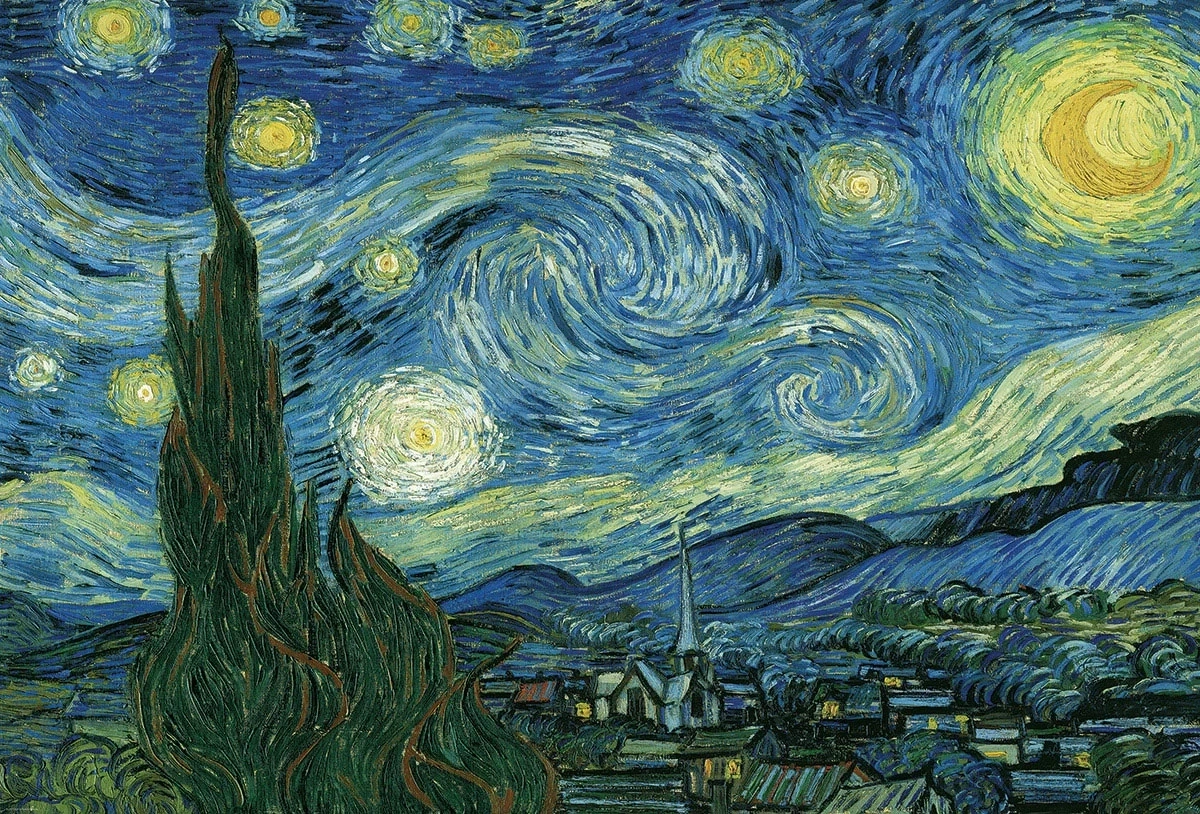 Vincent van Gogh: Sternennacht - 5000 Teile