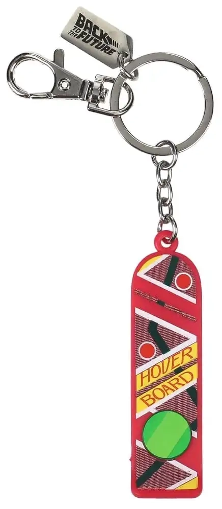 Zurück in die Zukunft - Martys Hoverboard - PVC-Schlüsselanhänger