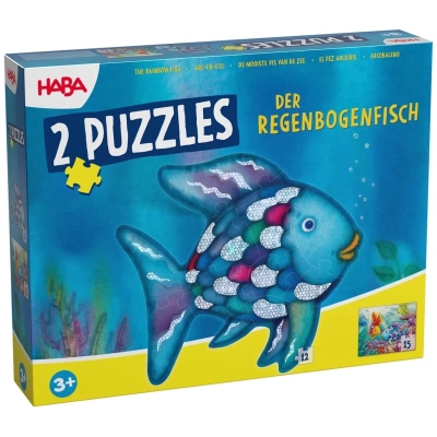 Puzzles Der Regenbogenfisch - 12/15 Teile