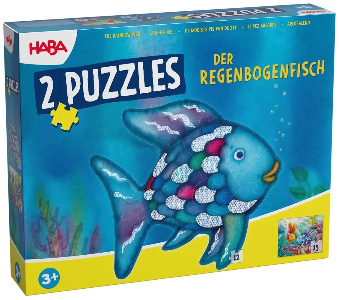 Puzzles Der Regenbogenfisch - 12/15 Teile