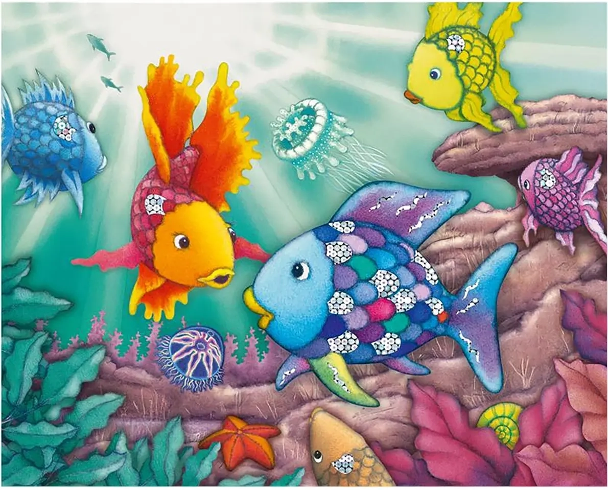 Puzzles Der Regenbogenfisch - 12/15 Teile