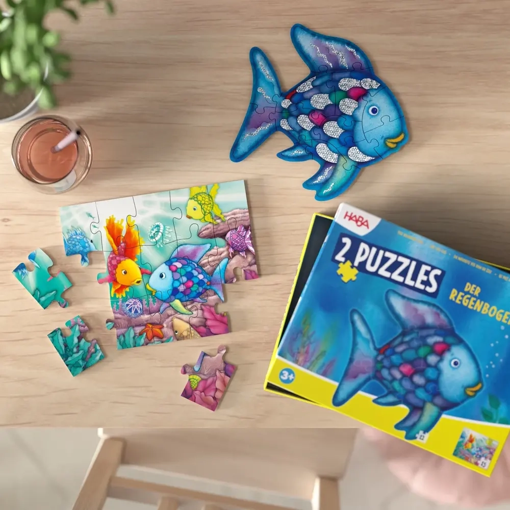 Puzzles Der Regenbogenfisch - 12/15 Teile