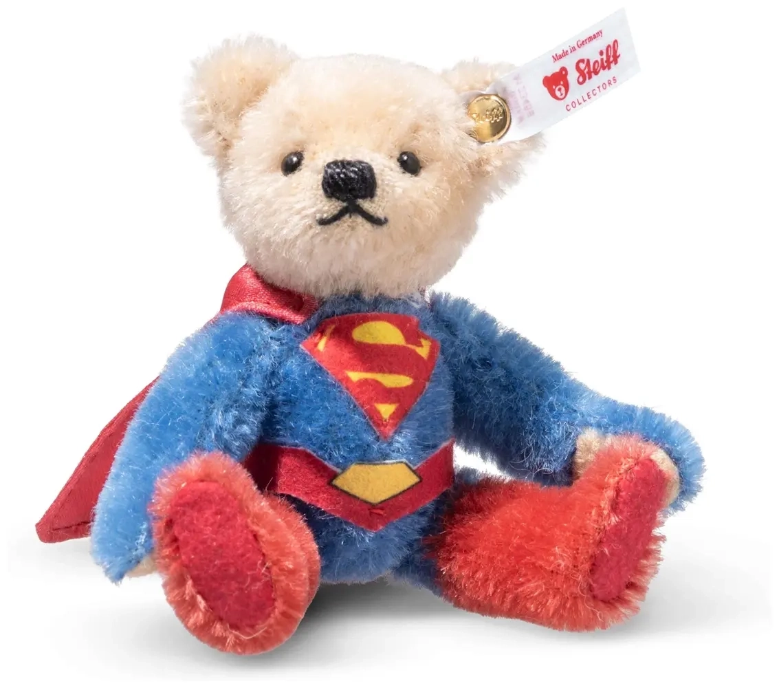 Superman Mini-Teddybär - 10 cm