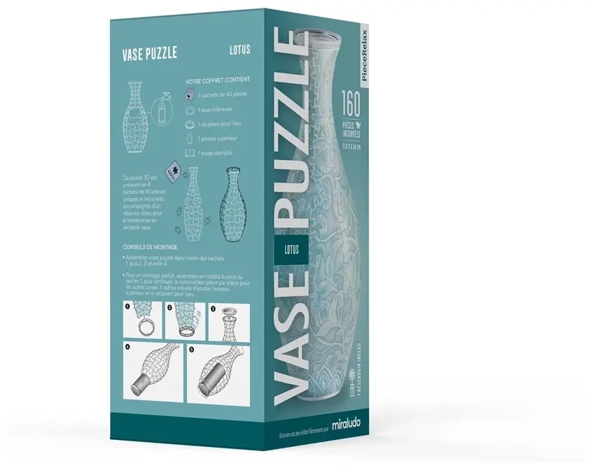 Vase Puzzle - Lotus