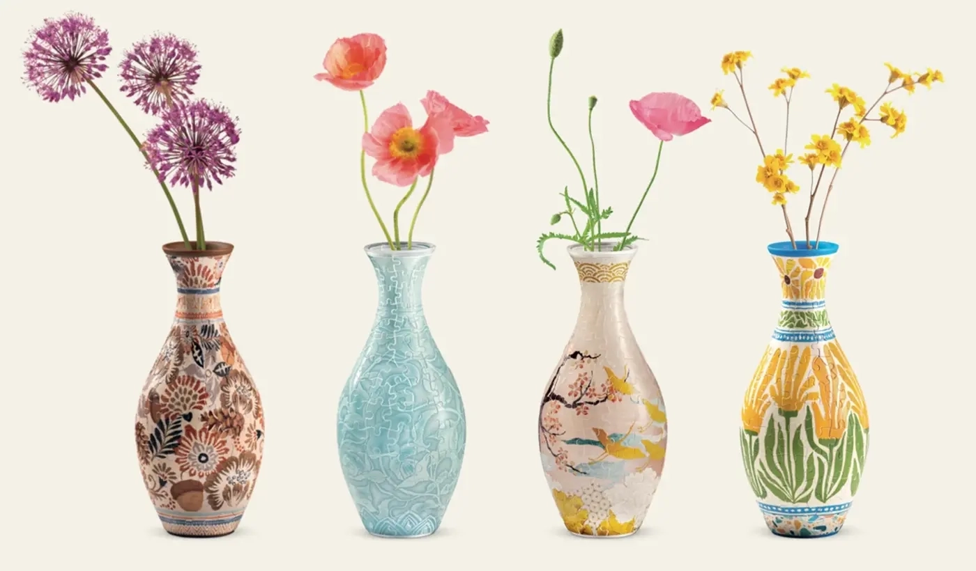 Vase Puzzle - Lotus