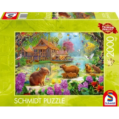 Oase der Capybaras