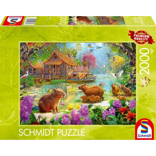 Oase der Capybaras