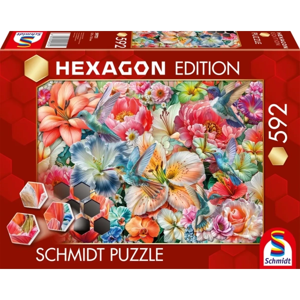 Hexagon Edition: Grosse Blüten