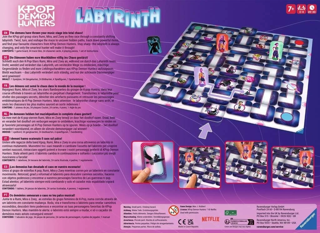 KPop Demon Hunters Labyrinth - DE/EN/FR/IT