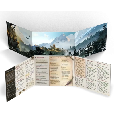 Legend in the Mist RPG - Narrator Screen - EN