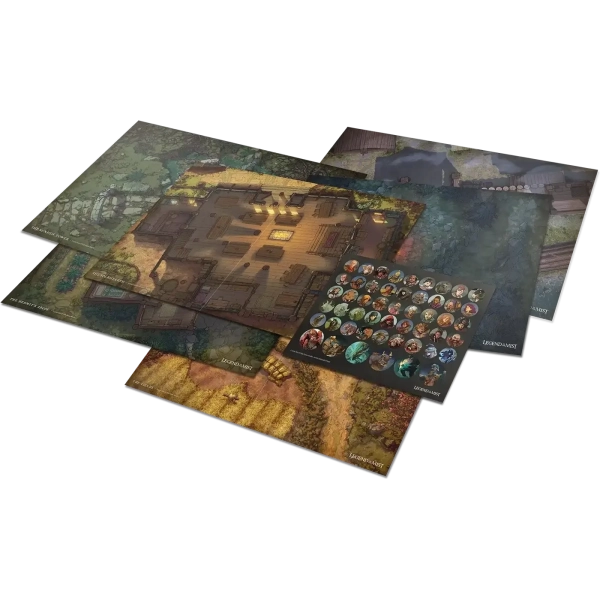 Legend in the Mist RPG - Scene Maps & Tokens - EN