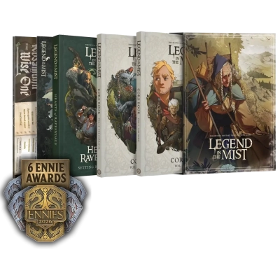 Legend in the Mist RPG - Ravenhome Slipcase Set - EN
