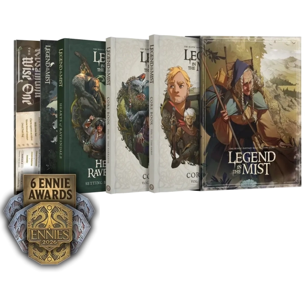 Legend in the Mist RPG - Ravenhome Slipcase Set - EN