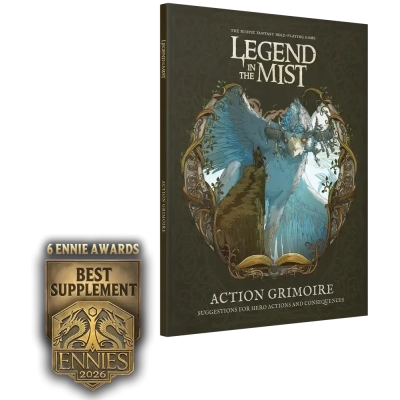 Legend in the Mist RPG - Action Grimoire - Erweiterung - EN