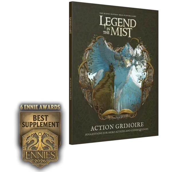 Legend in the Mist RPG - Action Grimoire - Erweiterung - EN