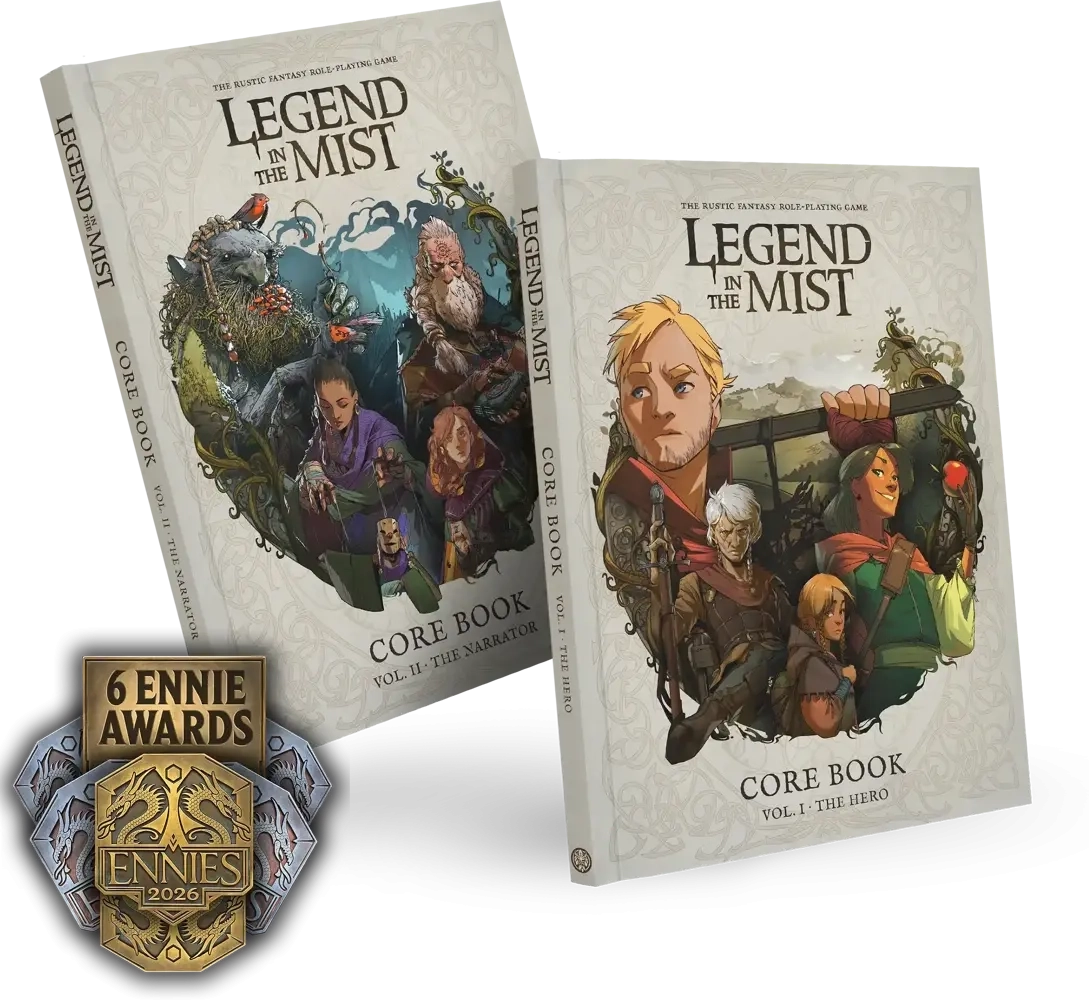 Legend in the Mist RPG - Corebook - EN