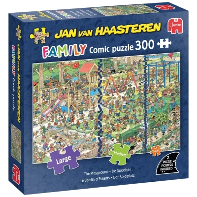 Der Spielplatz - Jan van Haasteren - Familienpuzzle - 300 Teile