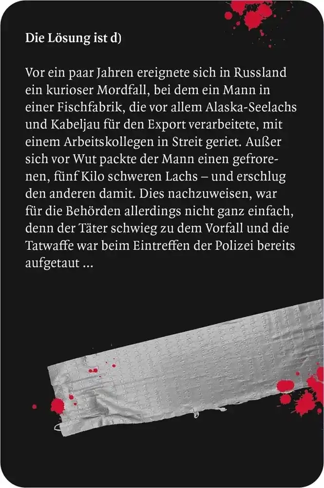 Das grosse True Crime Quiz - DE