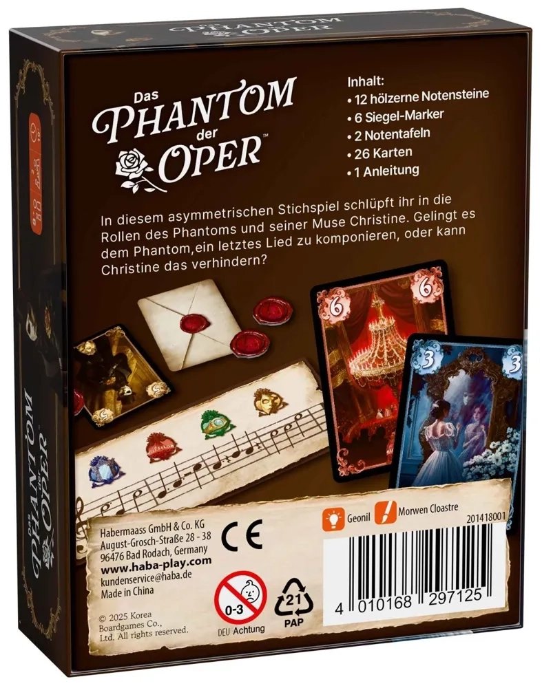 Das Phantom der Oper - DE