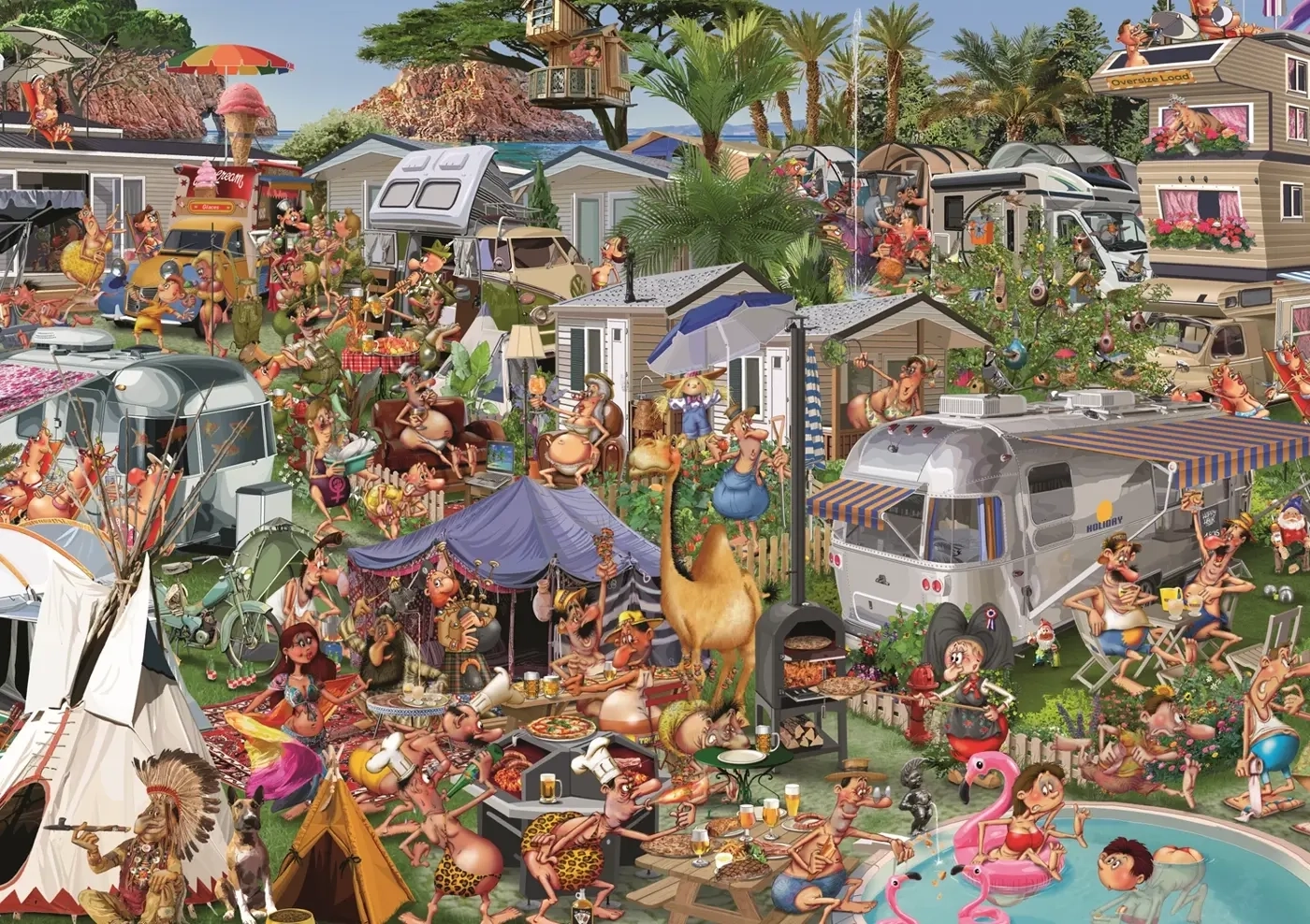 Camping Chaos - Francois Ruyer