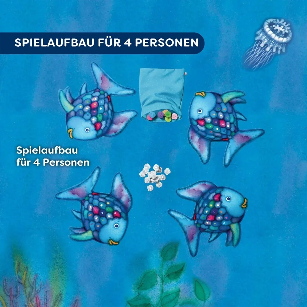 Der Regenbogenfisch: Glitzer-Bingo - DE