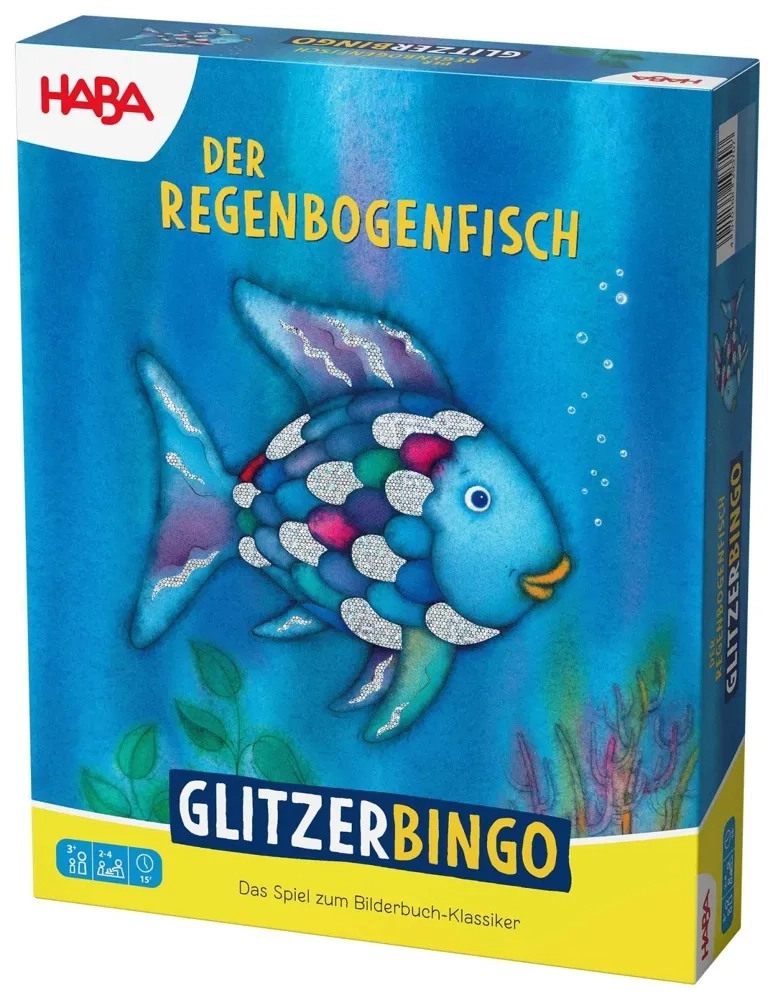 Der Regenbogenfisch: Glitzer-Bingo - DE
