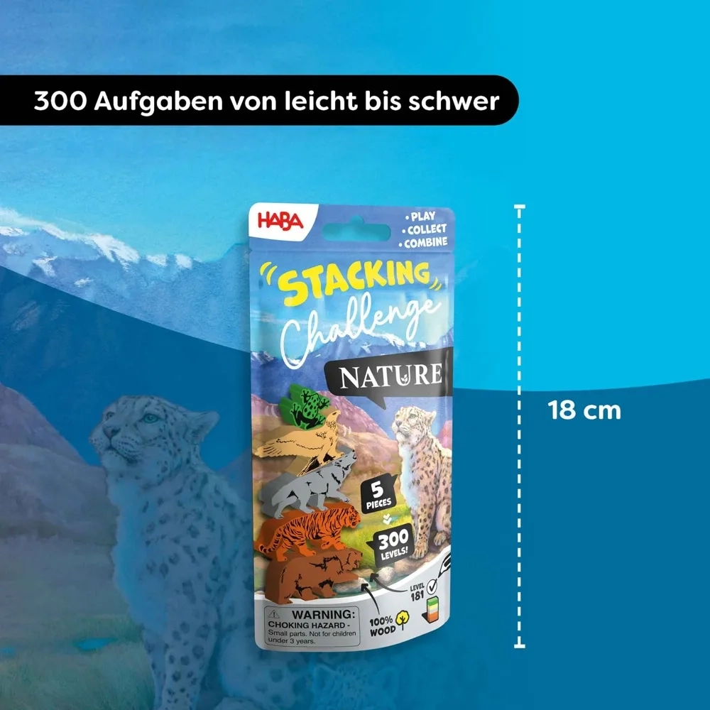Stacking Challenge: Nature - DE/EN/FR/IT