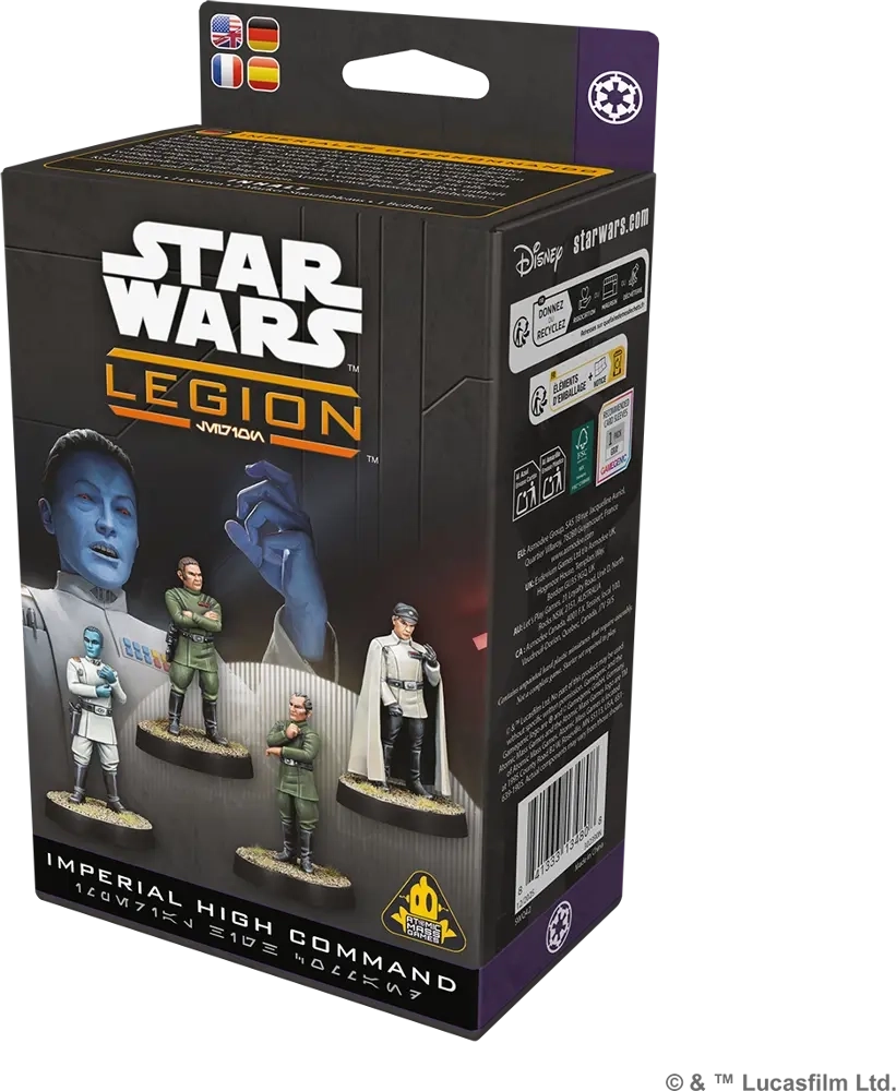 Star Wars: Legion - Imperial High Command - Erweiterung - DE/EN/FR
