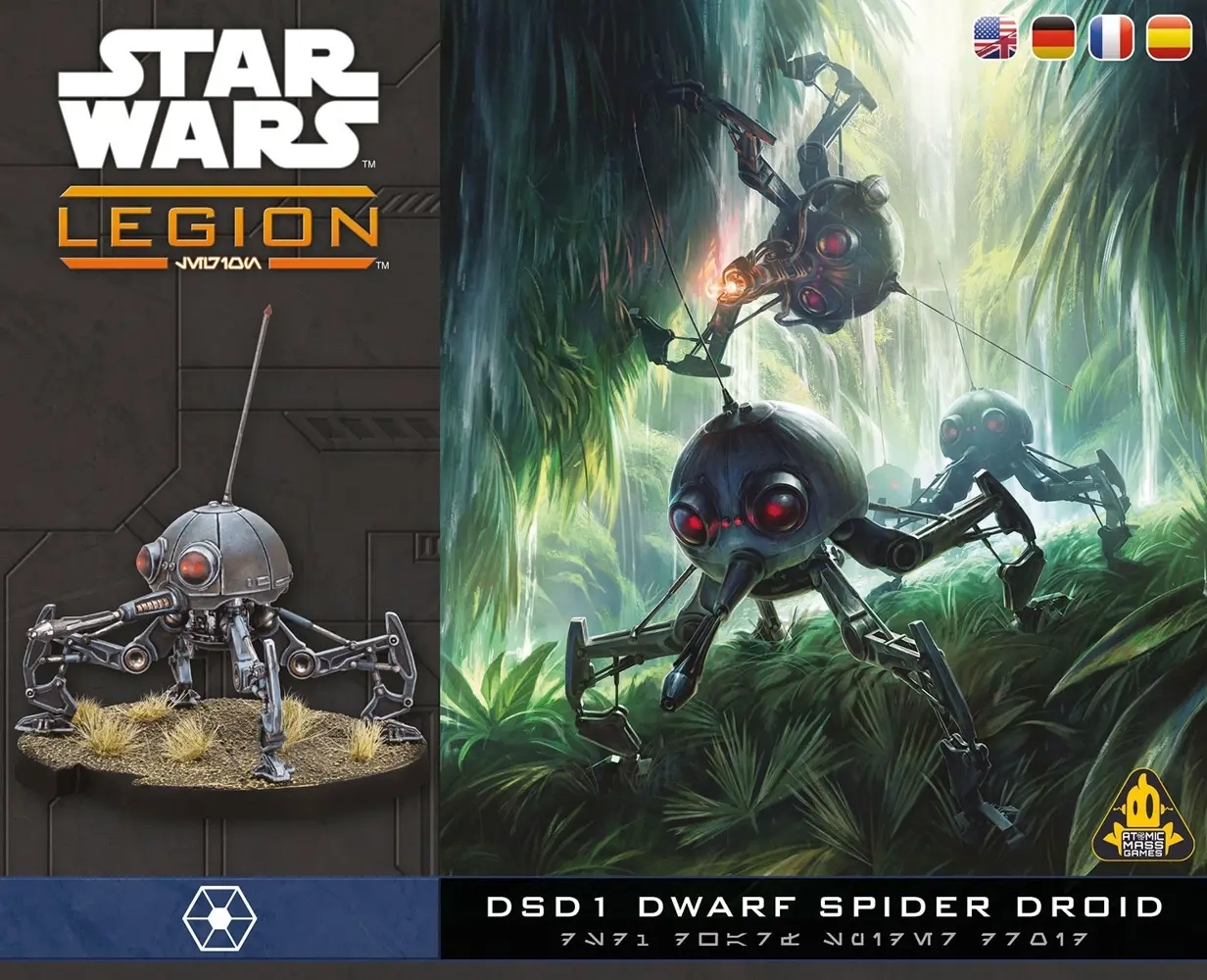 Star Wars: Legion - DSD1 Dwarf Spider Droid - Erweiterung - DE/EN/FR