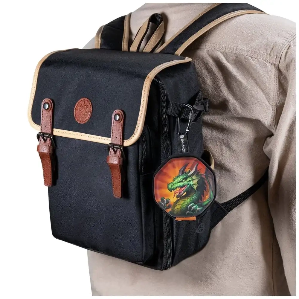 RPG-Würfelset mit Etui - Dragon Grün - 7 Würfel