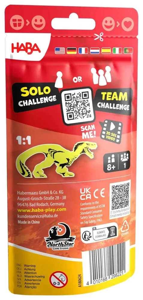 Stacking Challenge: Nature Jurassic - DE/EN/FR/IT