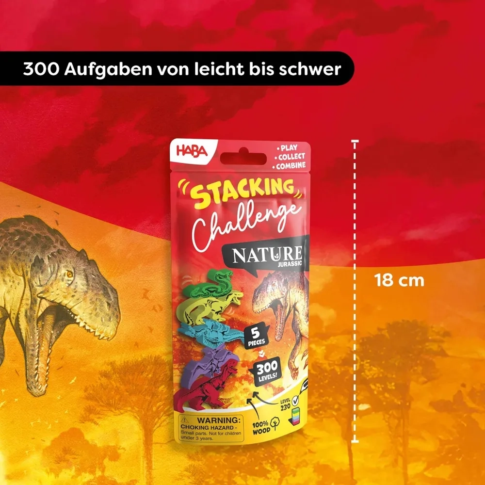 Stacking Challenge: Nature Jurassic - DE/EN/FR/IT