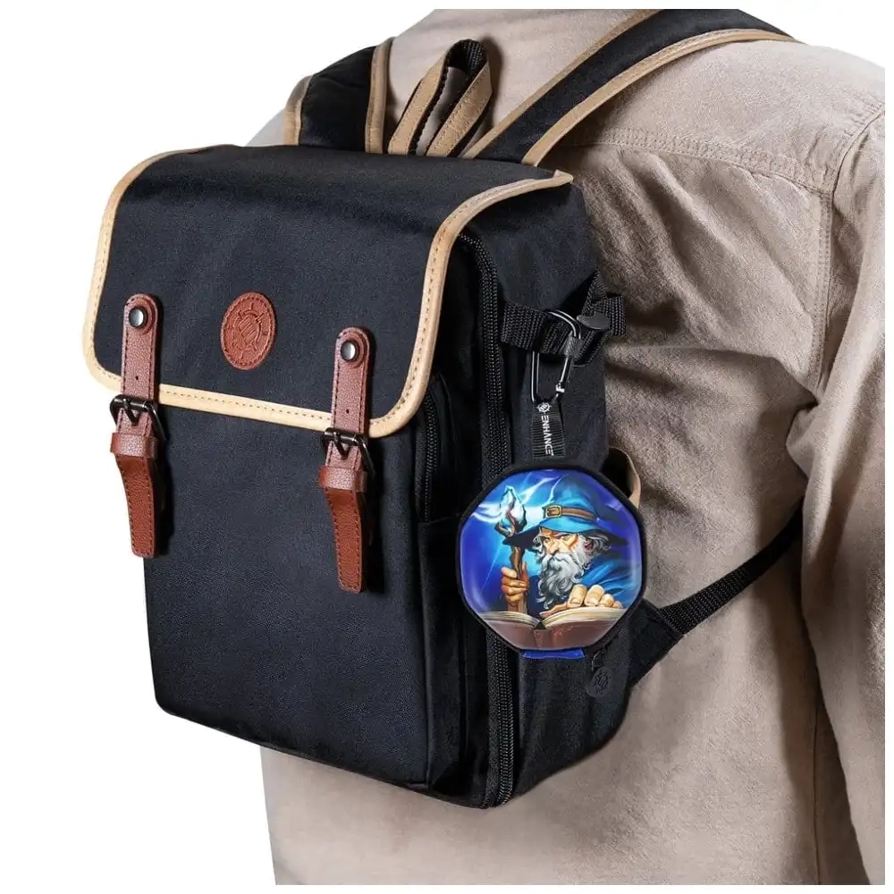 RPG-Würfelset mit Etui - Wizard Blau - 7 Würfel