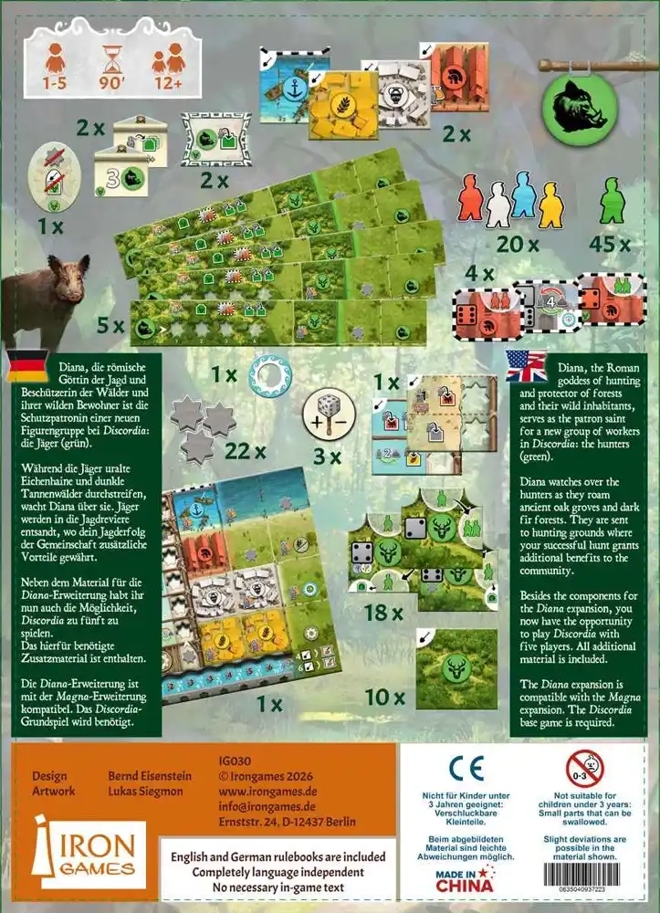 Discordia Diana - Erweiterung - DE/EN