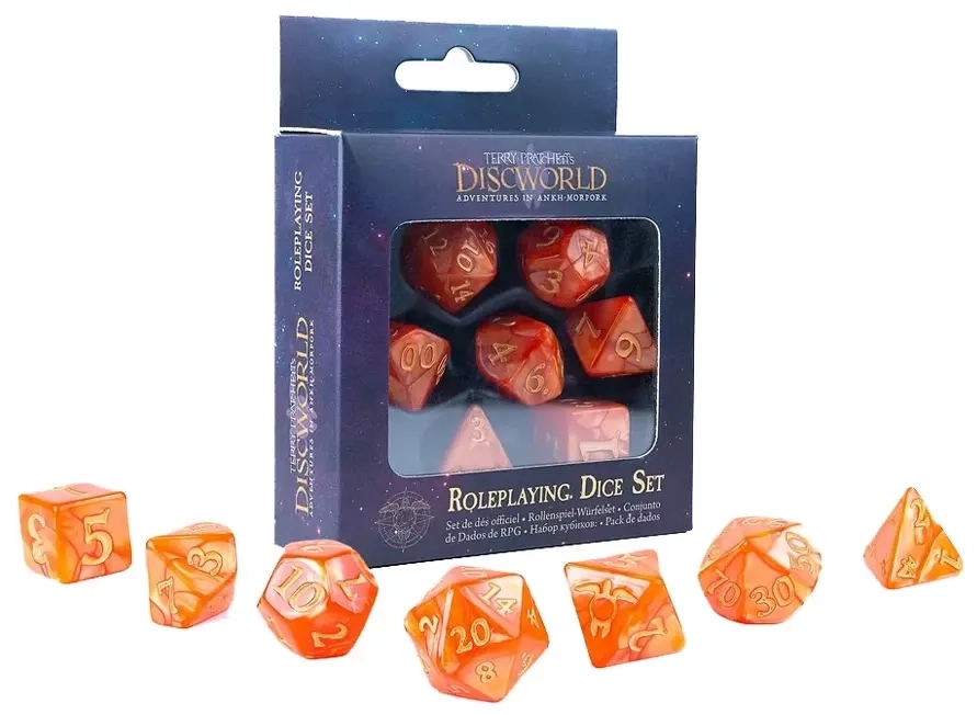 Discworld: Adventures in Ankh-Morpork - RPG-Würfelset - 7 Würfel