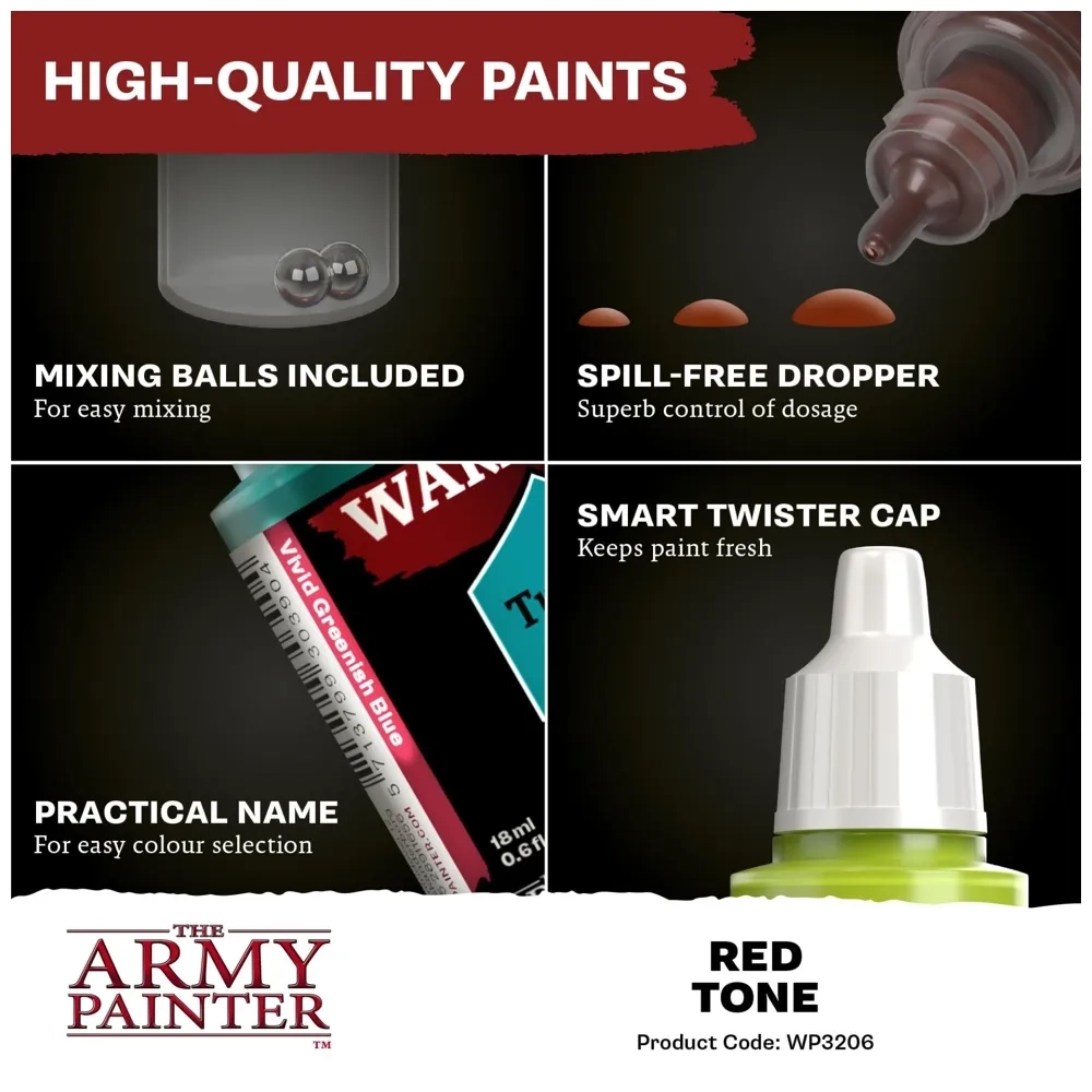 Warpaints Fanatic Wash: Red Tone