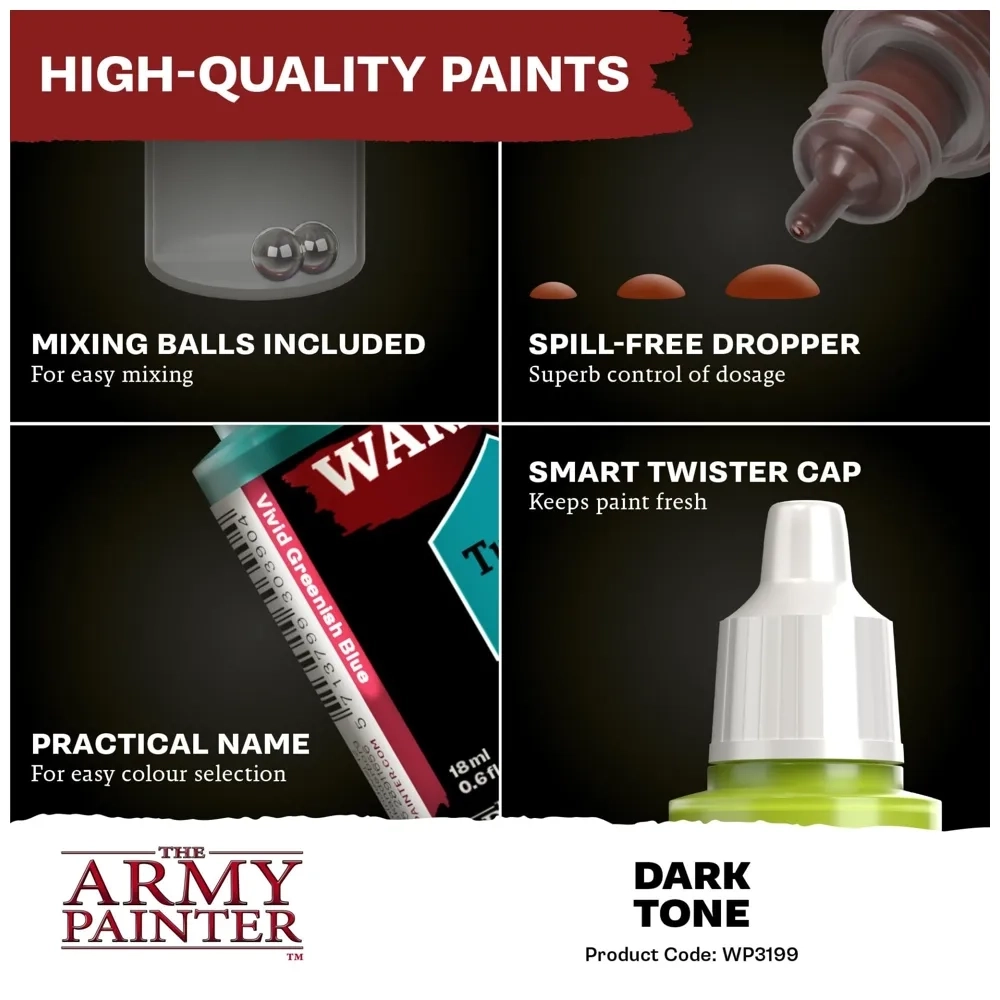 Warpaints Fanatic Wash: Dark Tone