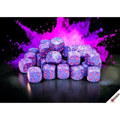 Speckled Purple Passion Würfelset - 12 mm - 36 W6